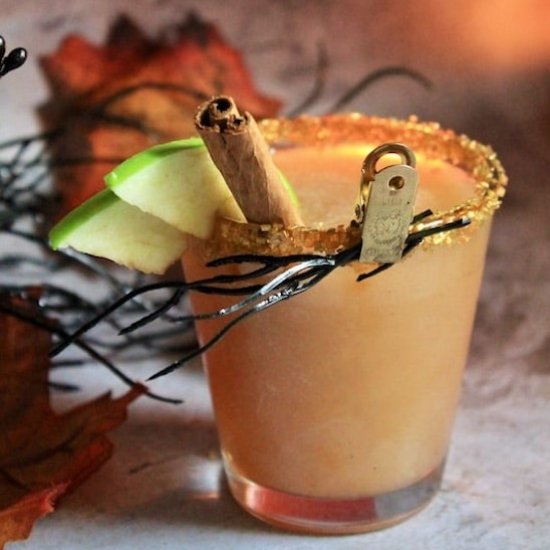 Spiced Prosecco Halloween Cocktail