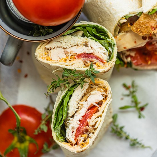 Chicken Bacon Ranch Wrap