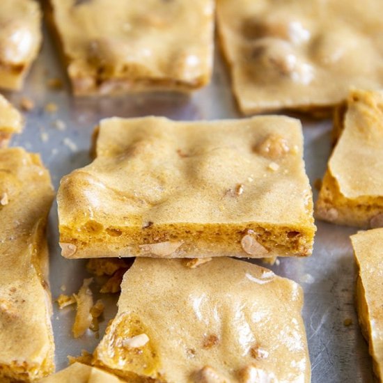 Microwave Peanut Brittle