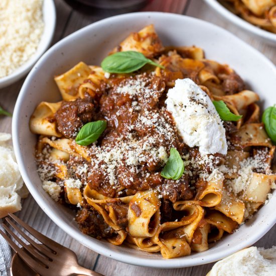 Beef Cheek Ragu