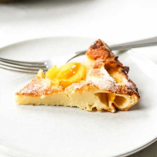 Peach Clafoutis