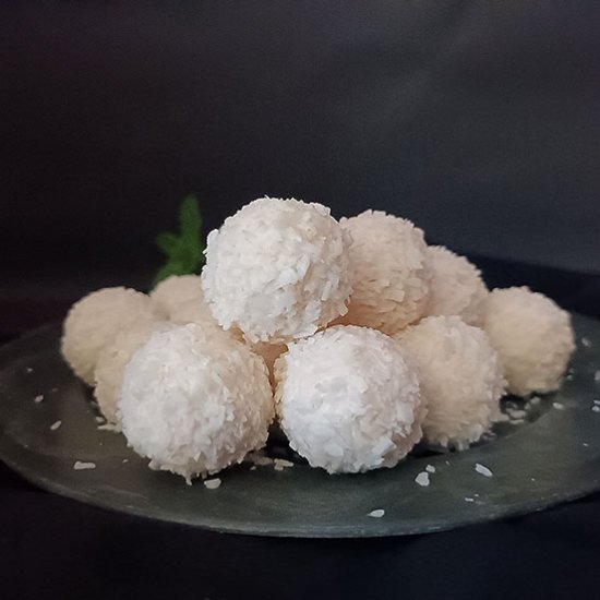 White Chocolate Coconut Truffles