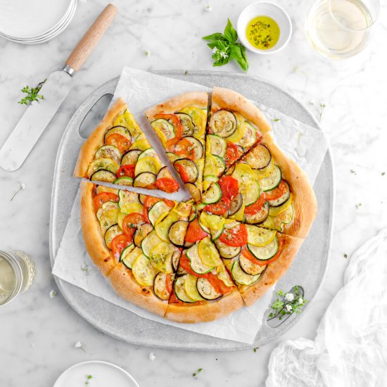 Summer Ratatouille Pizza