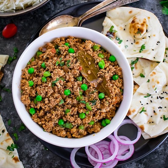 Chicken Keema Matar