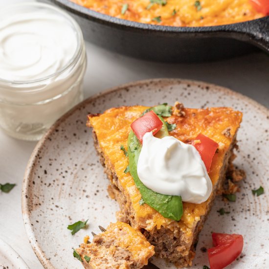 Taco Egg Bake