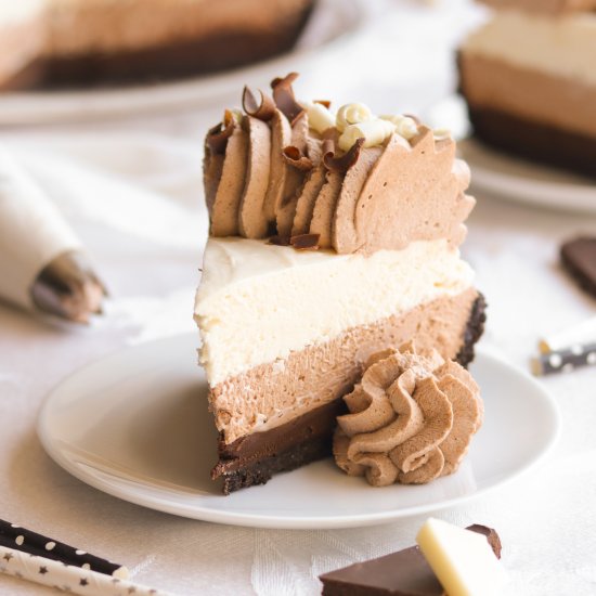 Triple Chocolate Cream Pie