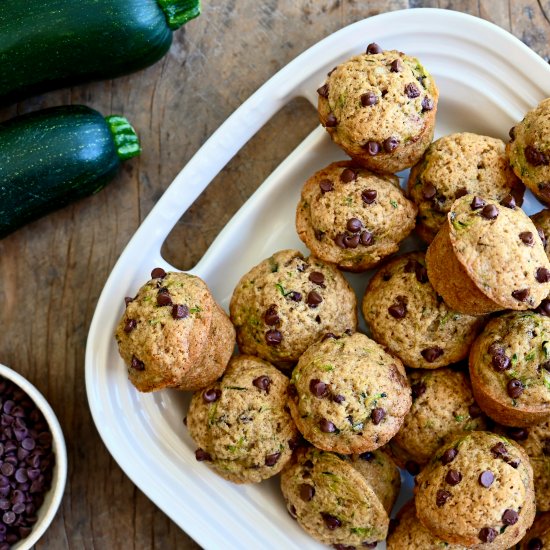 Mini Zucchini Muffins