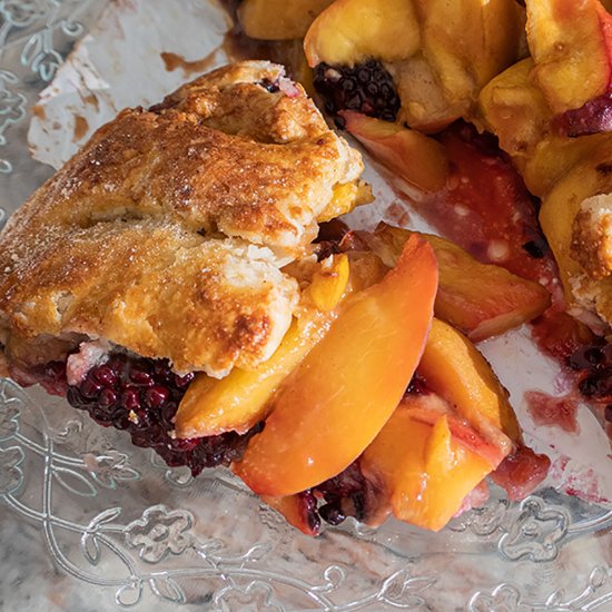 Blackberry Peach Galette – GF