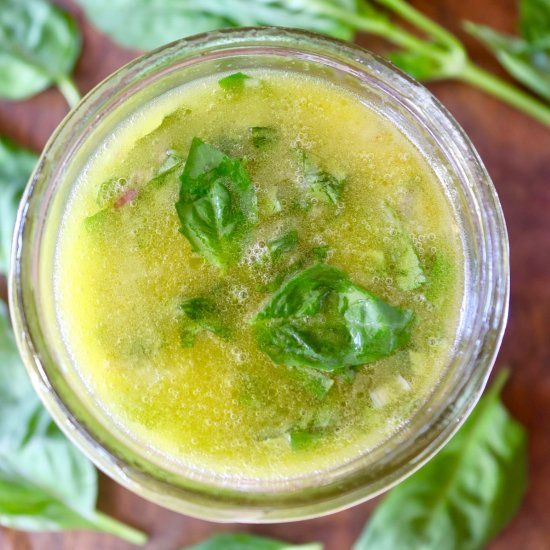 Lemon Basil Vinaigrette