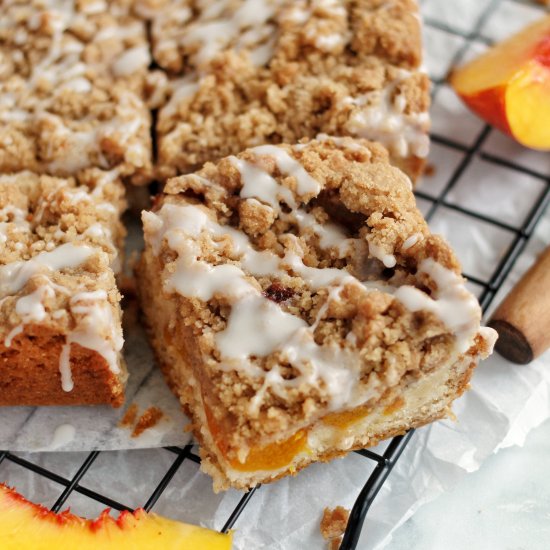 Peaches and Cream Bars