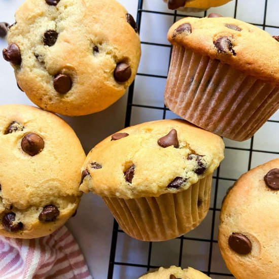 Buttermilk Chocolate Chip Muffins