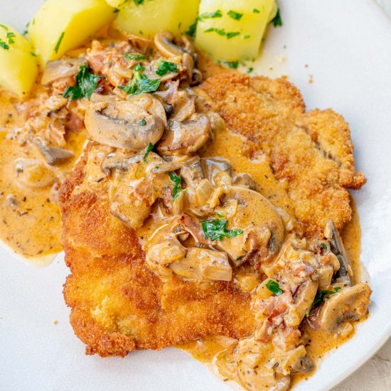 Jägerschnitzel