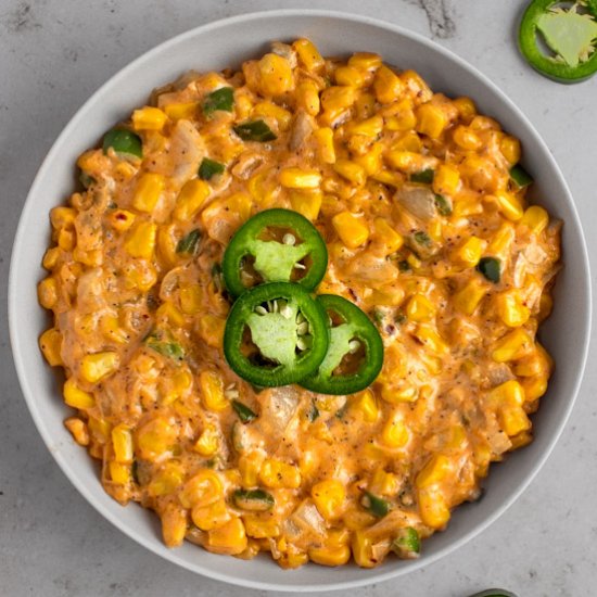 Creamy Jalapeno Corn