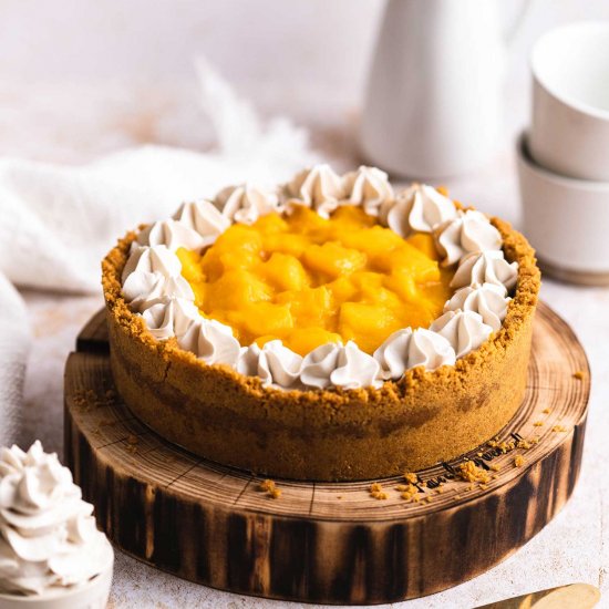 No-bake Mango Cheesecake