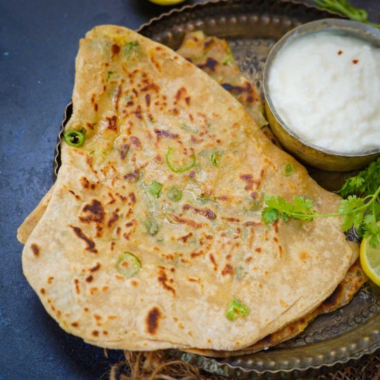 Chilli Cheese Paratha