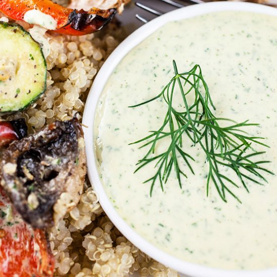 Lemon Herb Tahini Sauce