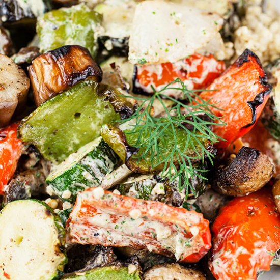 Summer Grilled Vegetable Salad