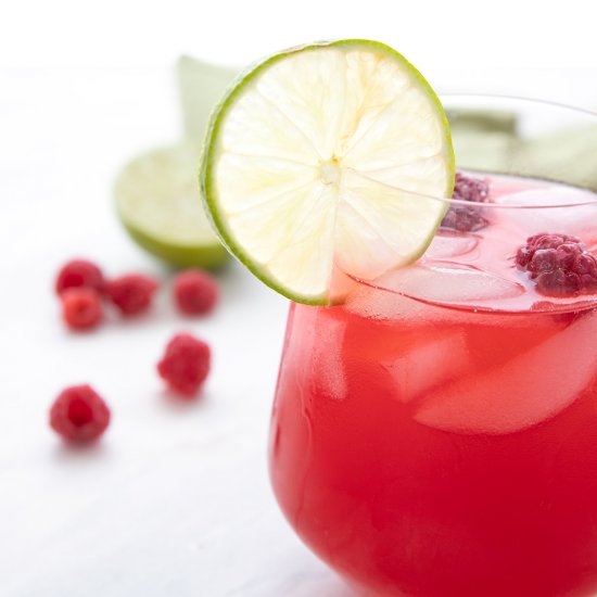 Keto Raspberry Limeade