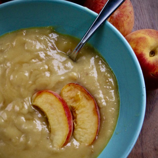 Peaches & Cream Pudding