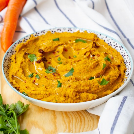 Roasted carrot dip