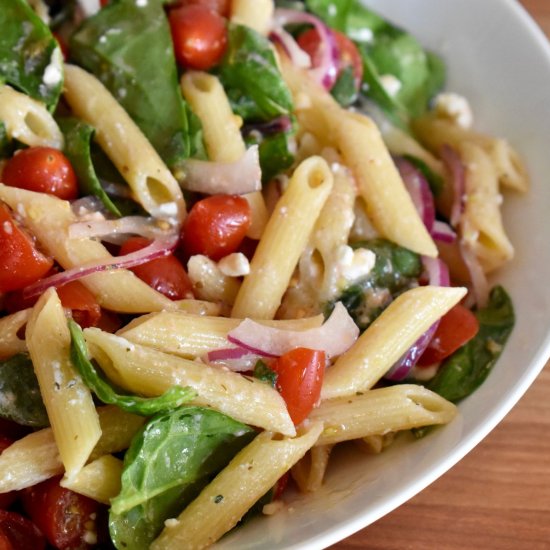 Spinach Pasta Salad