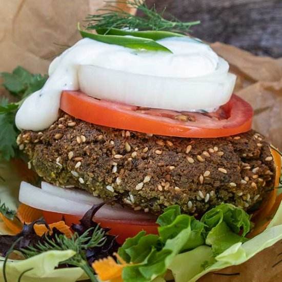 Very Best Falafel Burger – GF