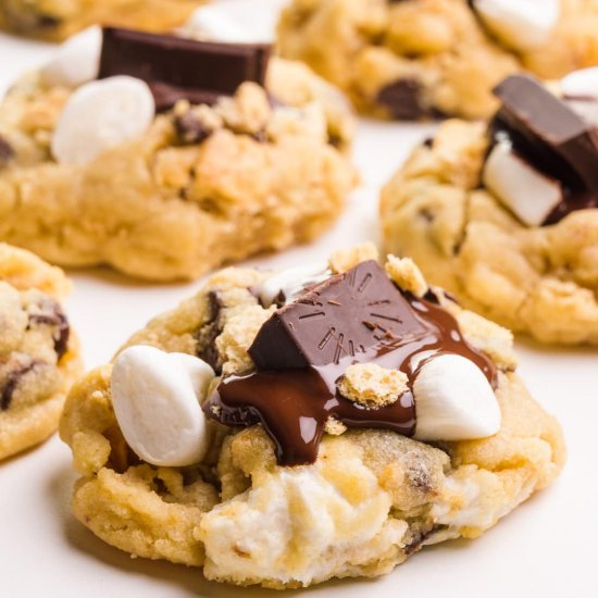 Vegan S’mores Cookies