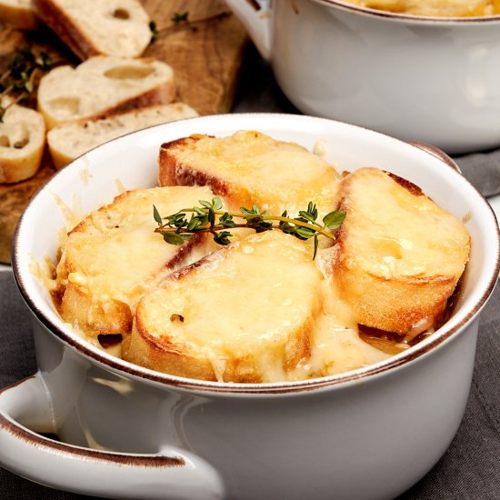 Cheesy French Onion Soup