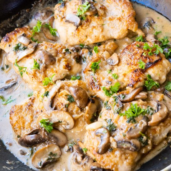 Chicken Marsala