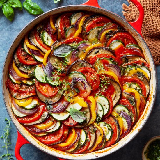 Homemade Classic French Ratatouille