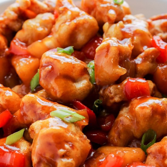 Gluten-free Sweet and Sour Chicken