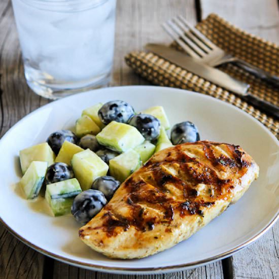 Grilled Chicken with Lemon Capers