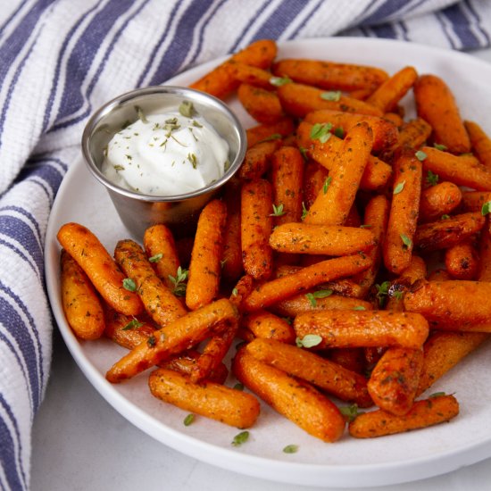 Air Fryer Ranch Carrots