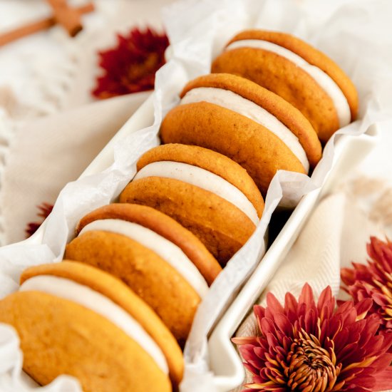 Pumpkin Whoopie Pies