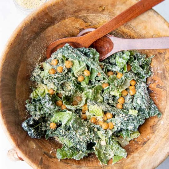 Kale Caesar Salad