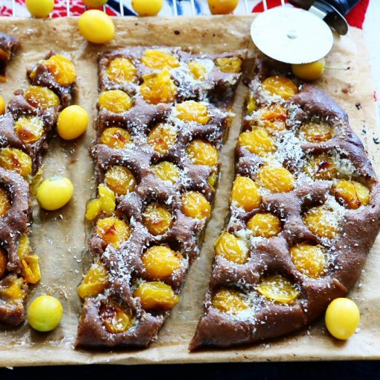 Mirabelle Coconut Pizza with Wild Y