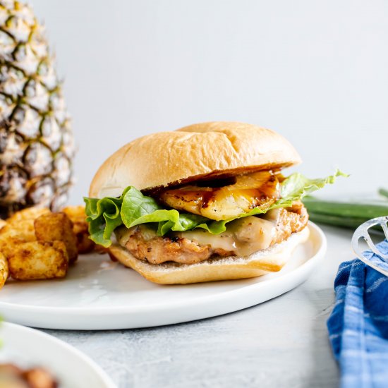 Teriyaki Chicken Burgers