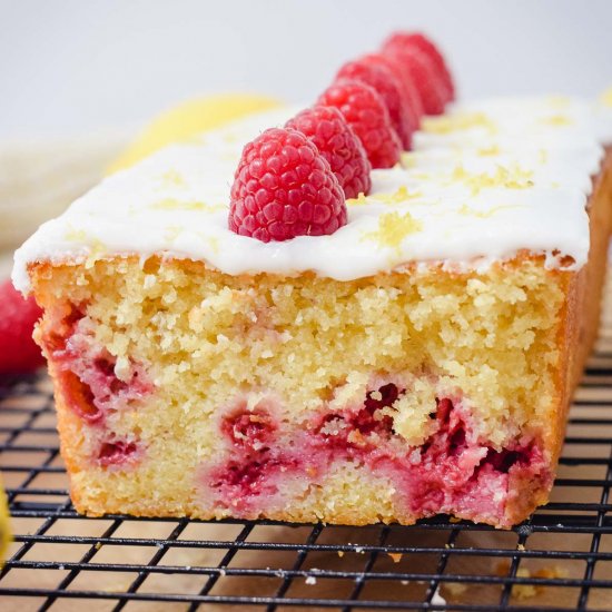 Lemon Raspberry Loaf Cake