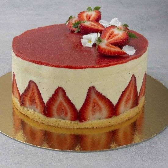 Fraisier Cake