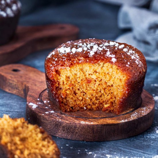 South African Malva Pudding Cakes