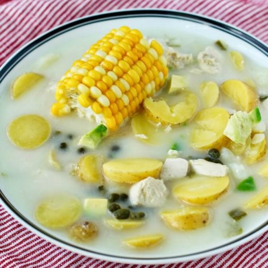 Colombian Chicken and Potato Soup