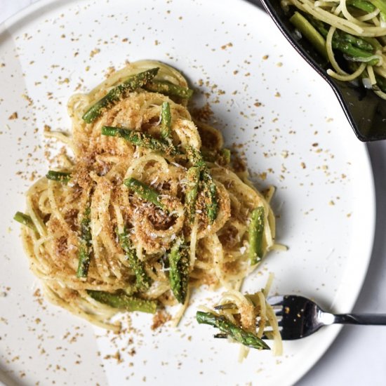 Lemon Asparagus Pasta