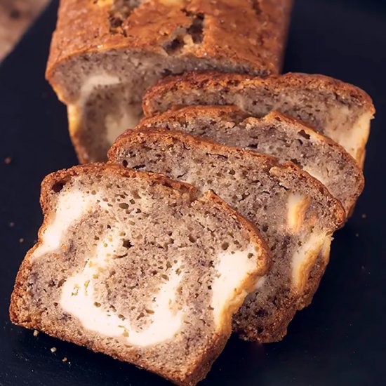 Cream Cheese Banana Bread