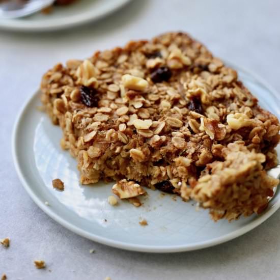 Zucchini Bread Baked Oatmeal