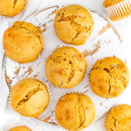 Easy Sweet Potato Muffins