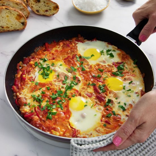 Mediterranean Style Shakshuka