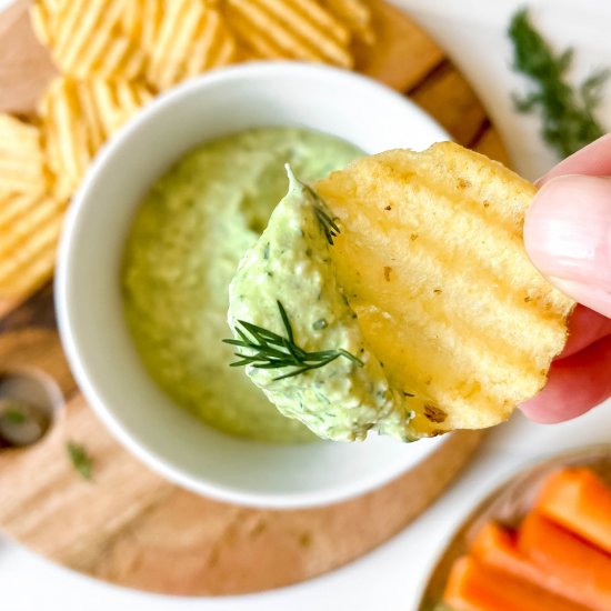 Cottage cheese dill dip