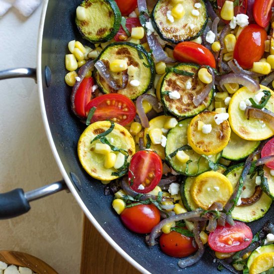 Sautéed Summer Vegetable Recipe