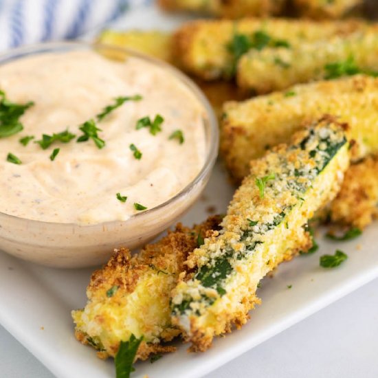 Air Fryer Zucchini Fries