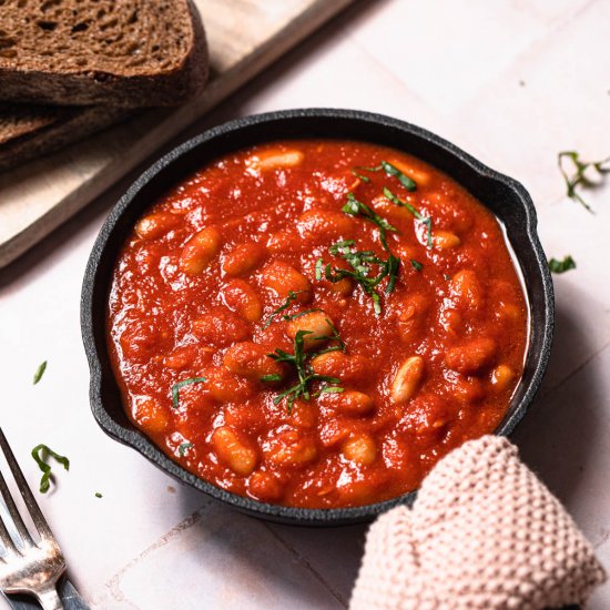 Healthy Homemade Baked Beans